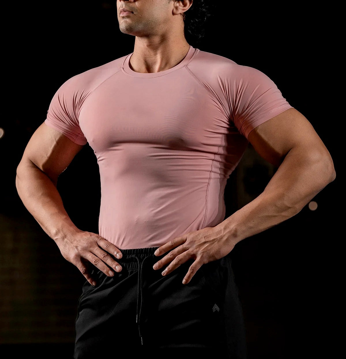 Kavach-Fit Half Sleeves Compression T-shirt For Men ( Pack of 1 )